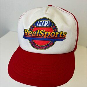 Vintage Atari Realsports Trucker Hat